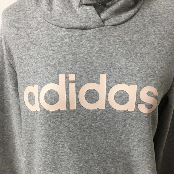 Comfy Women’s Adidas Essentials Linear Logo Hoodie, Medium NWT - Picture 6 of 8